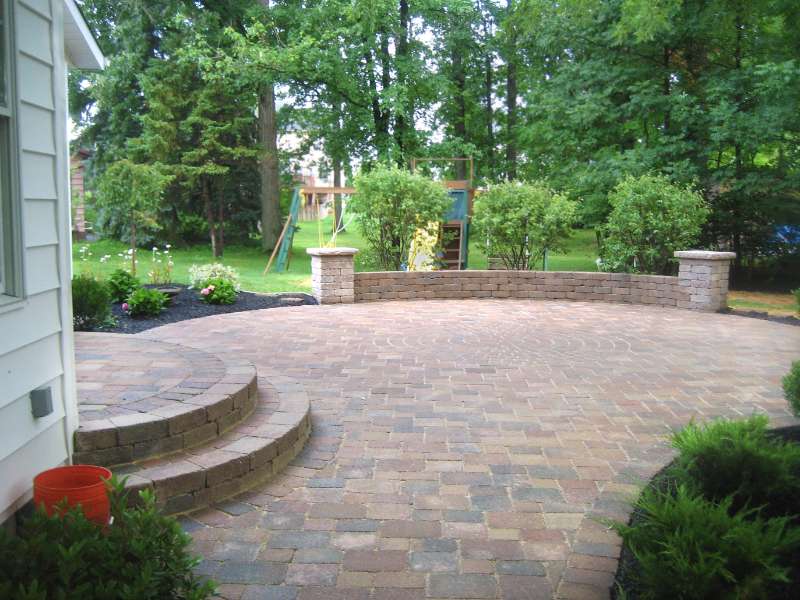 Paver Patio with Camelot Pavers